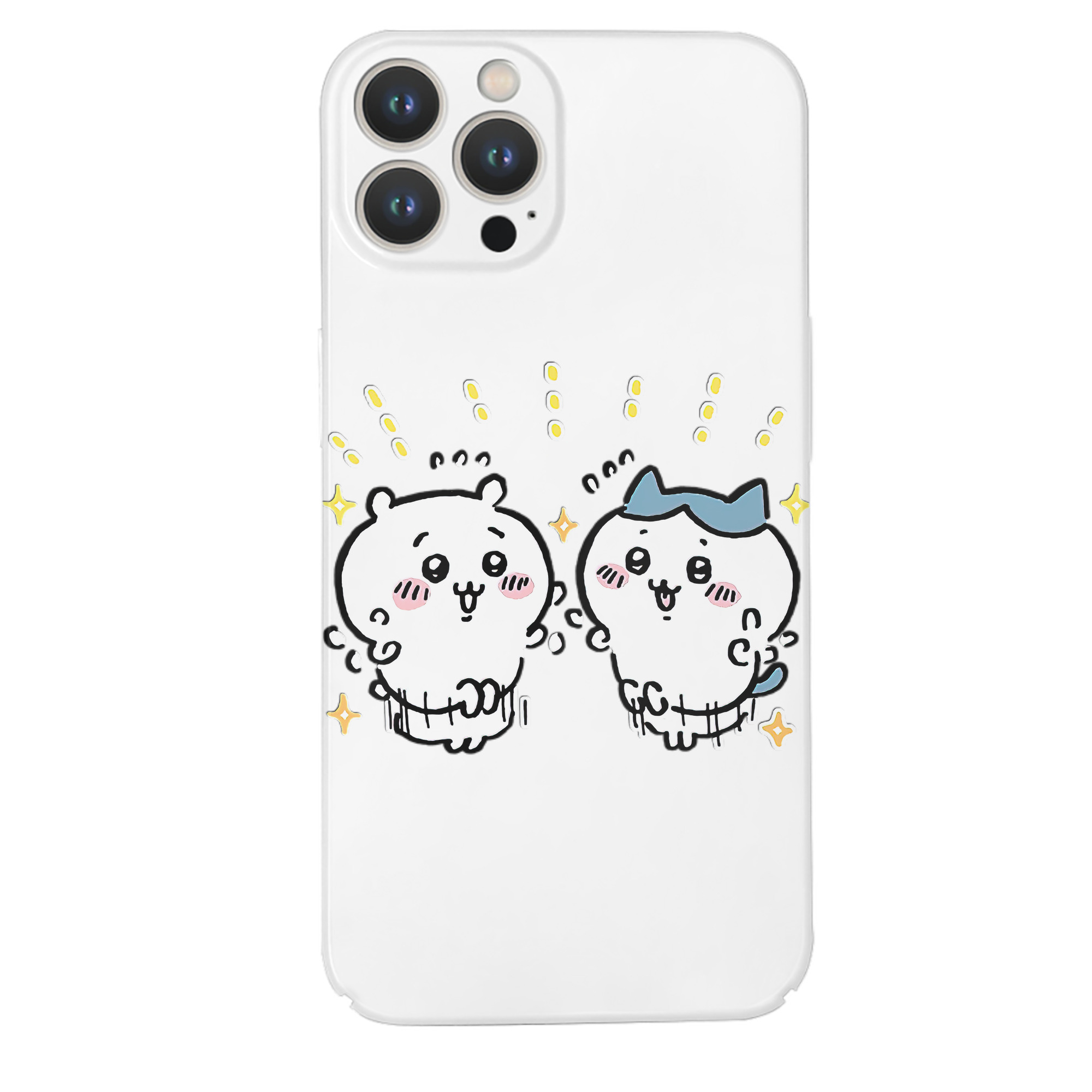 （画像用） ちいかわ ハチワレ Chii-kawa hachiware 【iPhone 14シリーズ対応】ハードケース